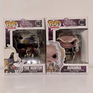 Funko Pop Bundle Of The Dark Crystal Age Of Resistance Aughra & The Hunter